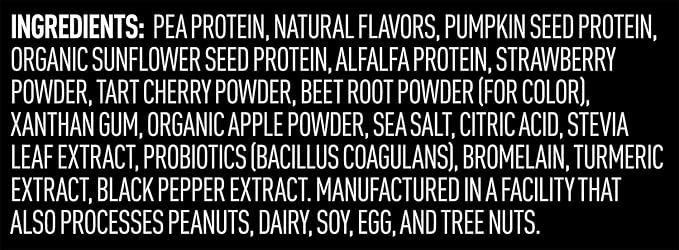 Vega Premium Sport Protein Berry Protein Powder, Vegan, Non GMO, Gluten Free Plant Based Protein Powder Drink Mix, NSF Certified for Sport, 28.3 oz