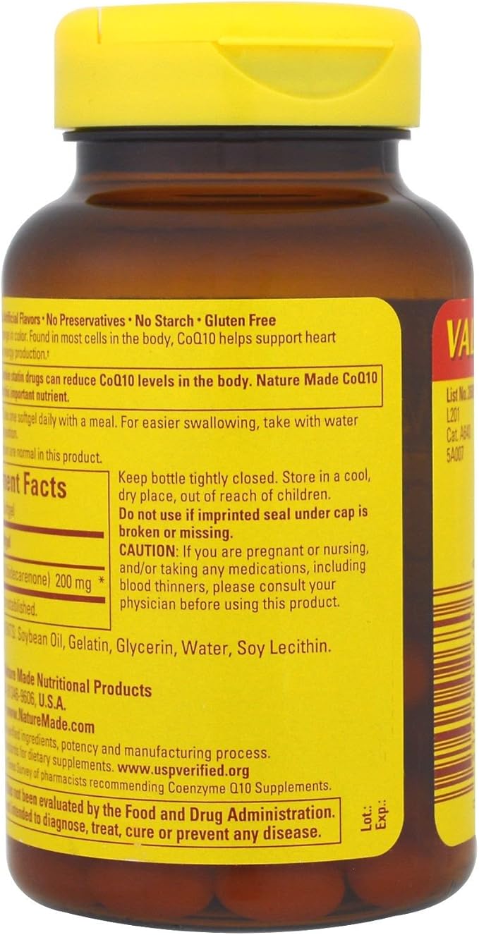 CoQ10 200 mg Softgels 40