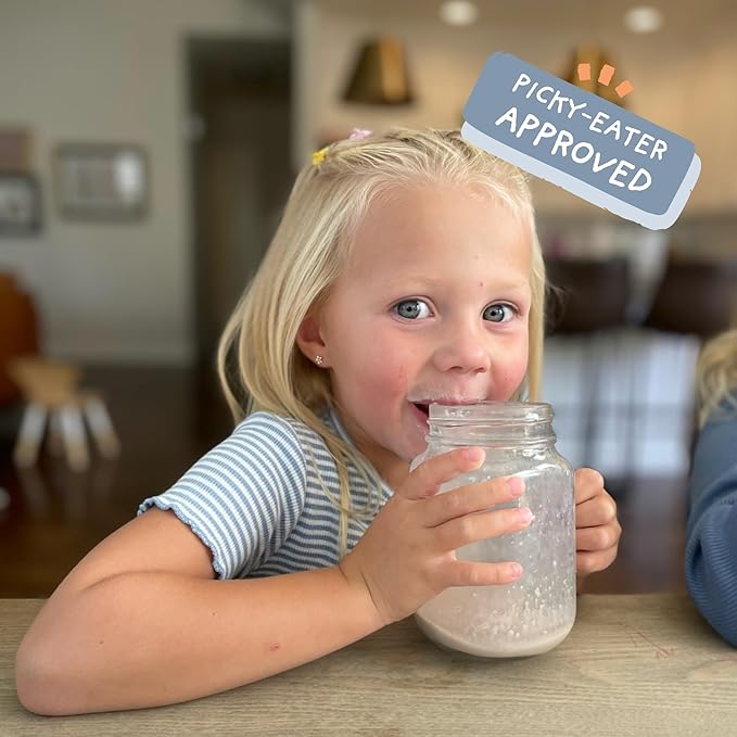 Mighty Chocolate Milk - Kids Daily Protein Powder Boosted with 2 Billion Probiotics and Organic Spinach Leaves - Natural Flavors Colors and Sweeteners - 15-30 Servings