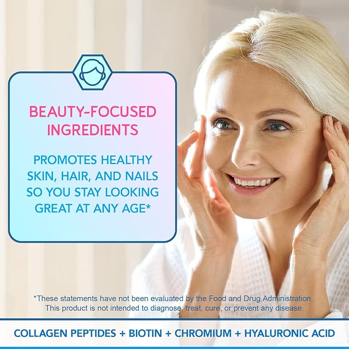BioEmblem Beauty Probiotics for Women, 35 Billion CFU 14 Strains with Biotin, Collagen, Prebiotics for Digestive Health, Hair Skin and Nails, Vaginal Probiotics Supplement, Shelf Stable, 30 Caps
