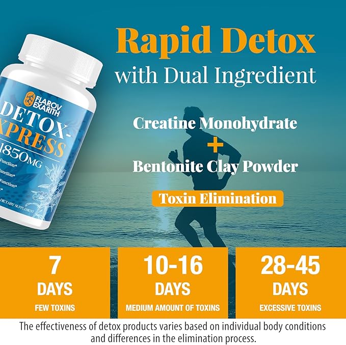 Liver Kidney Cleanse Detox & Repair, Milk Thistle Supplement, Natural Herbal Formula,Body Detox for Women & Men, Toxin Flush Max Absorption Liver Cleanser,Digestion Balance & Mood,60 Chewable Tablets