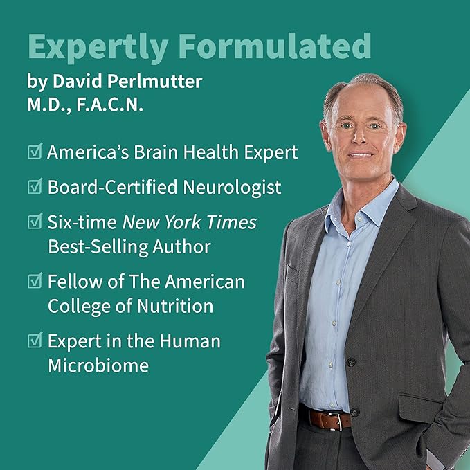 Garden of Life Dr Formulated Calm Daily 3-in-1 Complete Probiotics, Prebiotics & Postbiotics with Ashwagandha - PRE + PRO + POSTBIOTIC Supplement for Immune, Digestive & Mood Support - 30 Day Supply