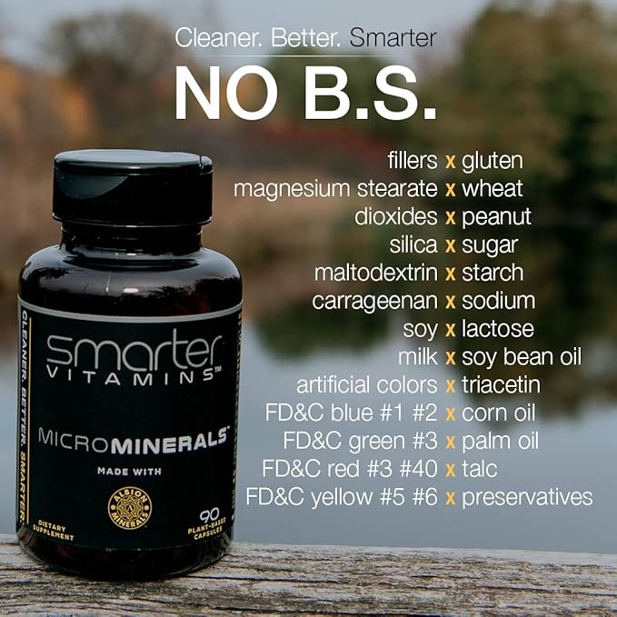 15mg Zinc Glycinate from Albion® 6 Essential Trace Bisglycinate Minerals, Manganese, Boron, Chromium, Selenium, Molybdenum Supplement, 90 Plant-Based Vegan Capsules