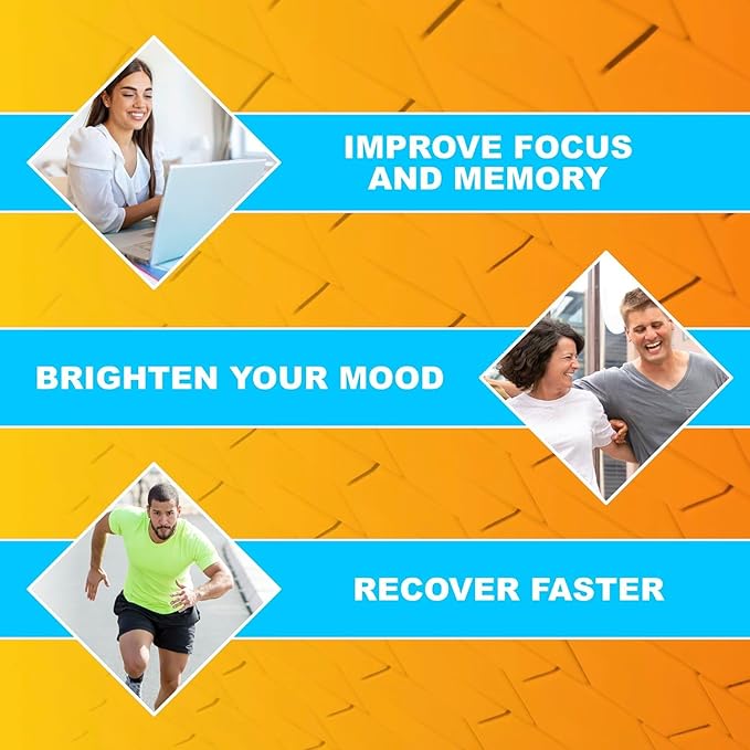 Cover Three Brain Assist Brain Supplement, Nutritional Focus Supplement with Curcumin, Uridine, Orange Slice Liquid Brain Support Formula, High Performance Memory Supplements (6 Boxes)
