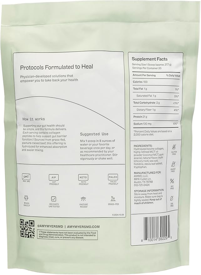 The Myers Way Paleo Protein Mocha Latte - 19.54 OZ - 20 Servings