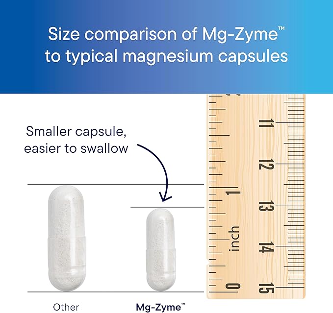 Biotics Research Mg-Zyme™ Triple Magnesium Complex 100 mg- Magnesium Glycinate, Gluconate, Aspartate Chelated Supplement, High Absorption, Support Sleep, Energy, Cardiovascular Health–100 Capsules