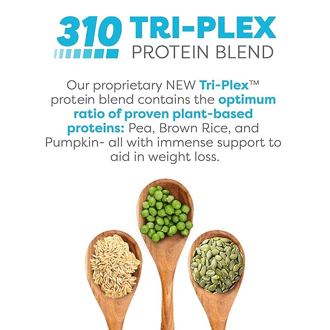 310 Nutrition – All-In-One Meal Replacement Shake - New Formula with Fiber Rich Vegan Superfood Blend - Natural Sweeteners - Low Carb Shake, Keto & Paleo Friendly - Gluten Free - 26 Essential Vitamins & Minerals - Variety Shake Box - Vanilla Crème