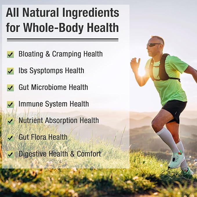 Ascuoli Probiotics for Women & Men - 300 Billion CFU, 22 Strains Probiotics + 15 Organic Herbs Blend, Daily Probiotics for Digestive Health, Immune, Gut, Bloating - 60 Capsule