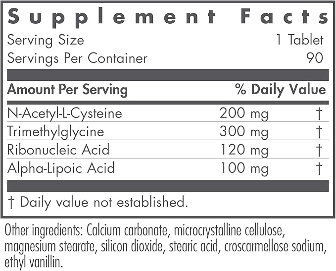 Nutricology NAC Enhanced Supplement - N-Acetyl-L-Cysteine, Glutathione Precursor, Supports Immune Function, Mucus Clearance - 90 Count