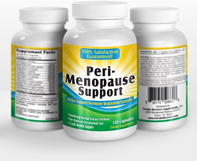 2-Month PeriMenopause Supplements ALL-IN-1 Natural Hormone Support with 11 Potent/Proven Herbs & Extracts | Peri-Menopause Supplement for Women | Female Hormonal Balance | 60-Day Supply | 120 Capsules