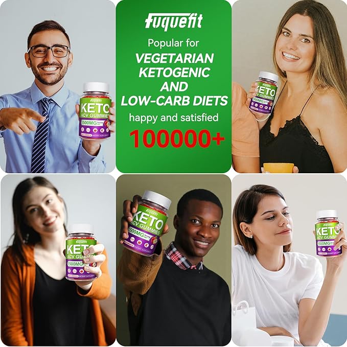 Keto ACV Gummies 1500mg Apple Cider Vinegar Gummies with B12,Keto Support, Boost Immue, Energy, and Digestive Health- Vegan, Gluten-Free