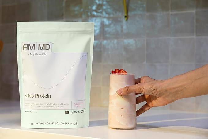 The Myers Way Paleo Protein Strawberries & Cream - 19.54 OZ - 20 Servings