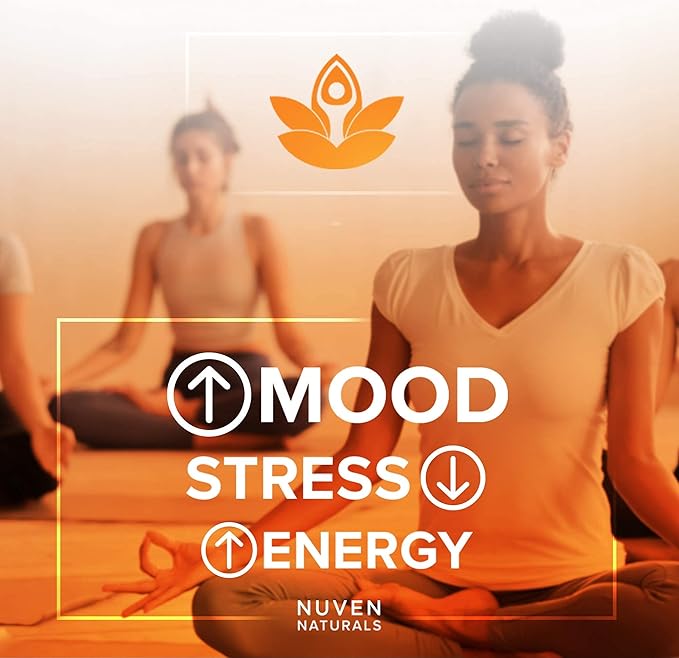 Adrenal Support - Cortisol Manager & Adrenal Support Supplements with Ashwagandha Extract, Rhodiola Rosea, Holy Basil to Support Stress, Fatigue & Energy | Adaptogens for Daily Support | 60 Capsules