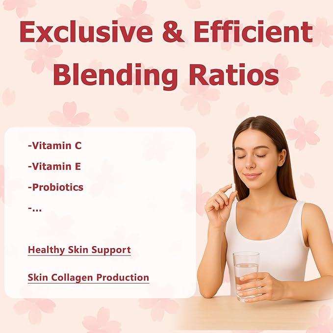 Radiancy Probiotic for Women, True Fem 4-in-1 Vaginal Probiotics for Vaginal Dryness & PH Balance | 2,000mg Multi-Collagen Blend, Hyaluronic Acid, Organic Prebiotics, Vitamin C & E (30-Day Supply)