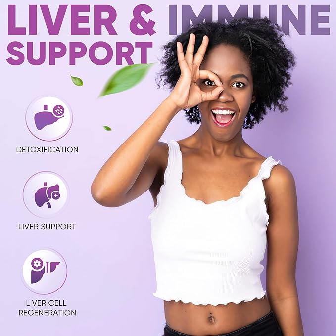 Liver Support & NAC, Zinc - 4 fl oz Liquid Drops with Milk Thistle, Dandelion Root, Chicory, Turmeric, Beet Root, Chanca Piedra - Liver Cleanse & Detox Supplement