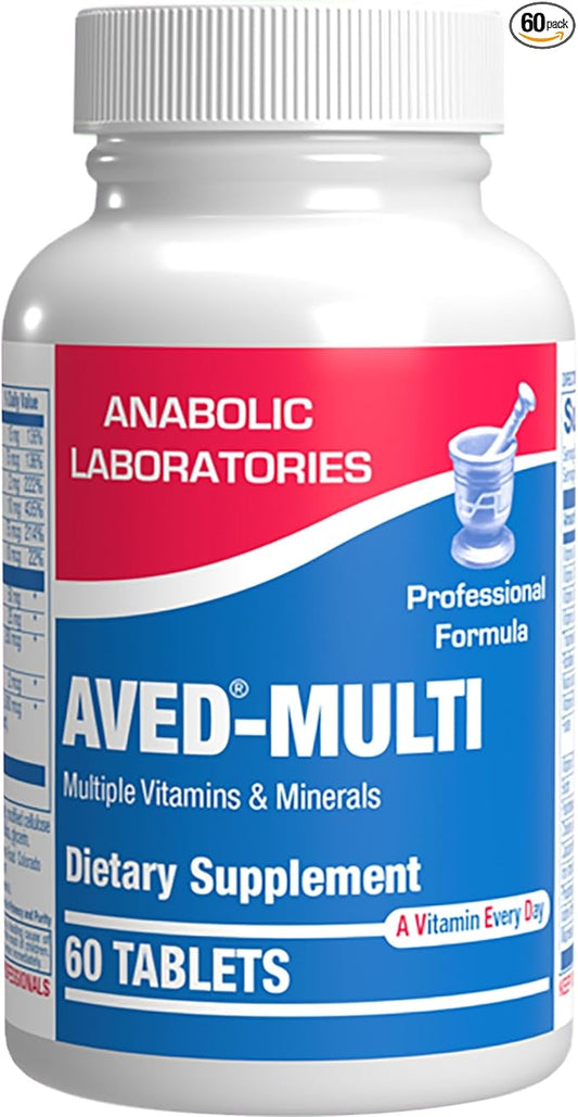 30-In-1 Adult Multivitamin with Iron - Antioxidant Rich Over 50 Multivitamin for Women and Men with Vitamins A C D E B Complex Zinc Magnesium Myo Inositol Citrus Bioflavonoids & More - 1 Month Supply