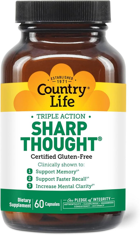 Country Life, Sharp Thought, 60 Capsules…