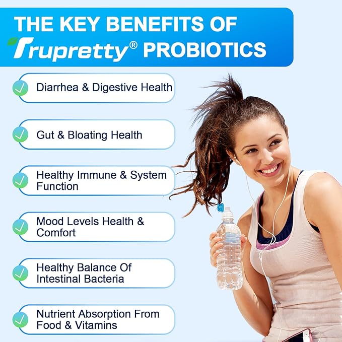 200 Billion Cfus 12 Strains Probiotic, with 3 Organic Prebiotics, Probiotics for Women Men, Daily Supplement for Immune, Gut, Digestive Health, Shelf Stable, Non GMO, 60 Caps (60-Days Supply)