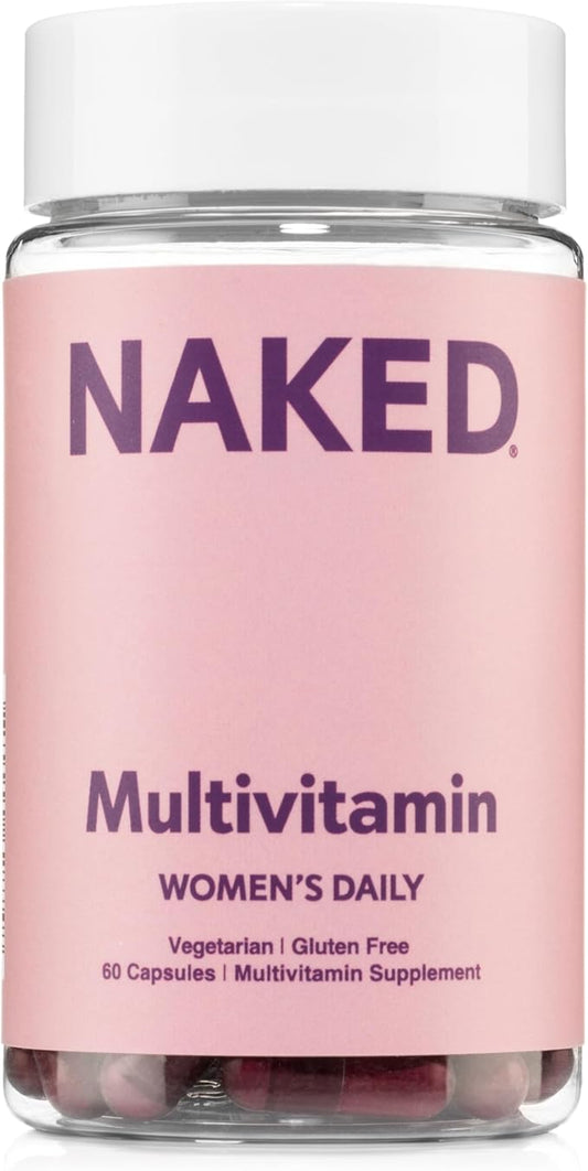 Ella Women's Multi - Daily Multivitamin - Vitamins A, C, E, Selenium, Zinc, Fruit and Super Green Extracts, to Boost Immune Support - Gluten-Free and Vegetarian Vitamins, 60 Capsules