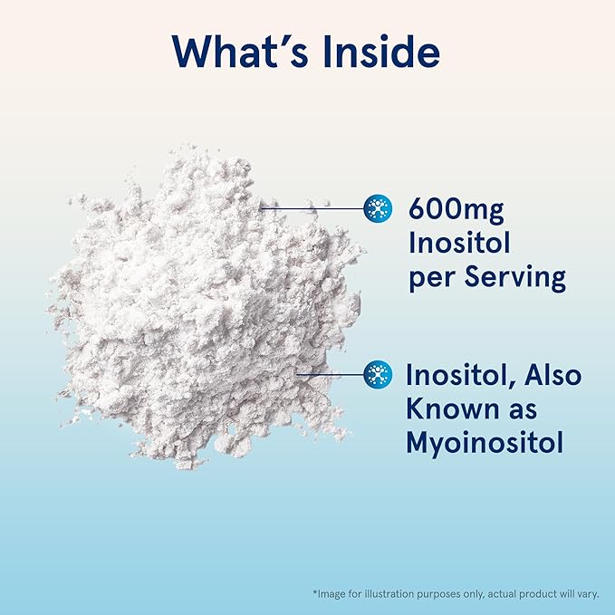 Jarrow Formulas Inositol 600 mg, Dietary Supplement for Cellular Health Support, 8 oz Powder, Approximately 378 Day Supply