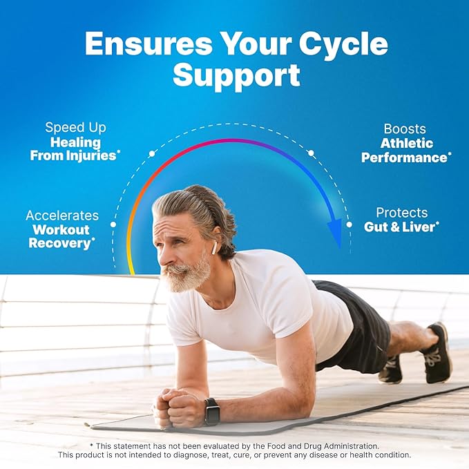 BCP-159 Capsules - Cycle Support & Muscle Recovery & Post Workout Recovery Supplement & Nac Supplement | Research Proven Quality | 60 Oral Capsules (1 Pack)