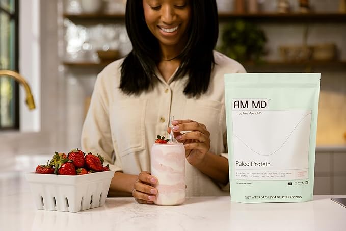 The Myers Way Paleo Protein Strawberries & Cream - 19.54 OZ - 20 Servings
