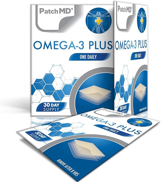 PatchMD - Omega-3 Plus Patch - 30 Day Supply