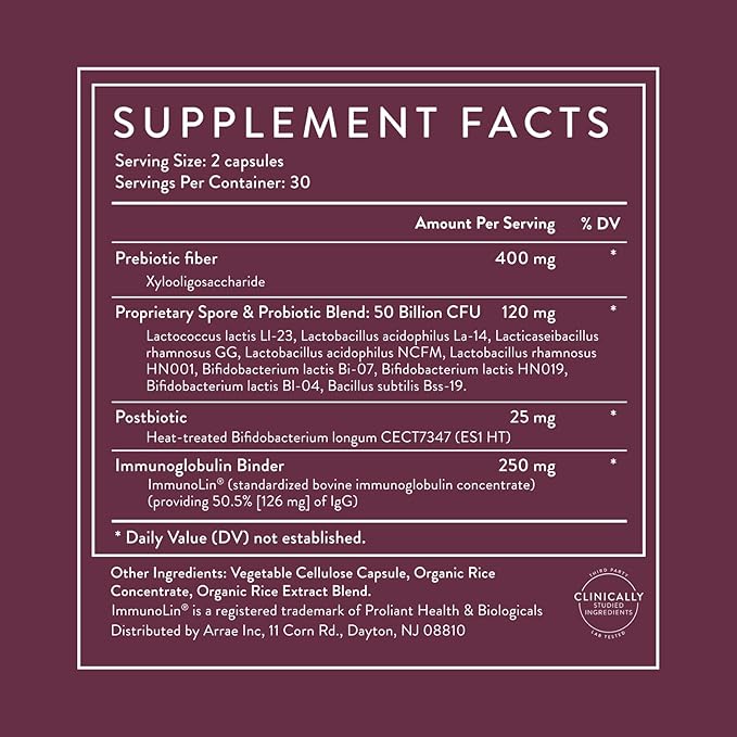 Arrae Tribiotic, Probiotics for Women, Support for Vaginal pH Balance, Gut, Immune, and Feminine Health, Prebiotics, Probiotics, Postbiotics, 60 Count
