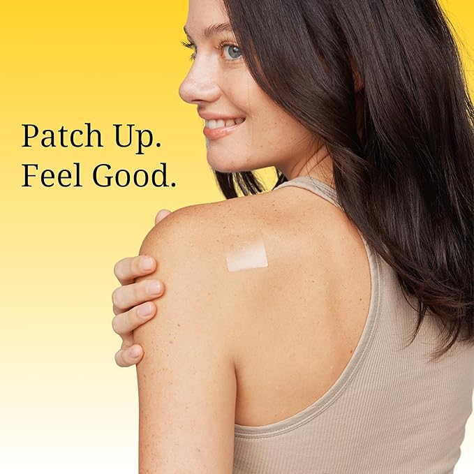 The Patch Remedy Recover Patch - 30 Topical Patches for a Night Out with Glutathione & Milk Thistle Extract for Pre & Post Party Recovery Relief Transdermal Skin Support
