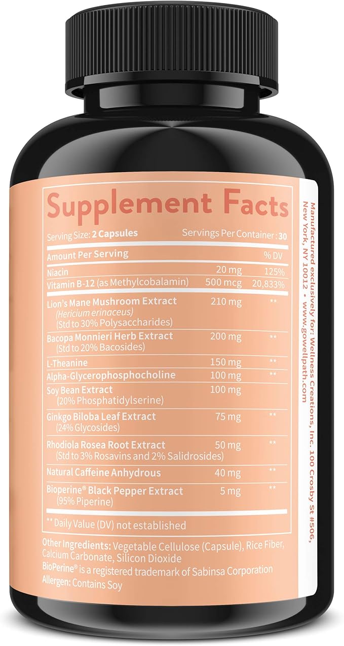 WellPath Mind & Detox Duo – Mind Memory & Focus Capsules (60 ct) + Liquid Chlorophyll Drops (2 fl oz) | Cognitive Support & Natural Energy | Daily Cleanse & Antioxidants | Vegan, Non-GMO**