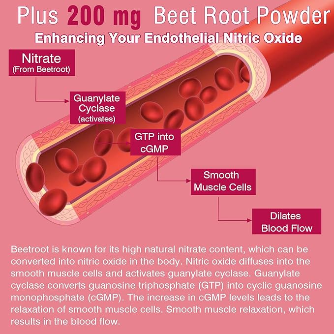 Beet Root Gummies with Iron, Methyl B12, Folate, Vitamin C, Increase Nitric Oxide & Iron Levels, Energy Support, Fight Fatigue, Beetroot & Gentle Iron Supplement for Women Men, Sugar Free, 120 Counts