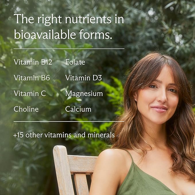 Needed. Multivitamin for Women with 23 Vitamins, Minerals and Antioxidants - Daily Womens Multivitamin - Vitamin B12, B6, D3, Choline, Calcium, Biotin, Magnesium, Folate and More, Citrus Scent Insert