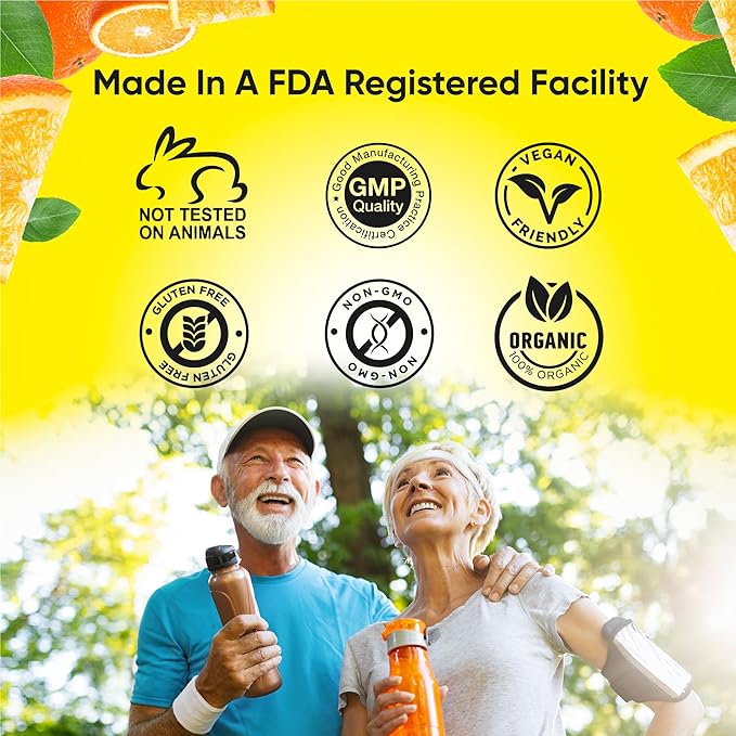 Magnesium Glycinate Chewable Gummies (600mg) for Kids & Adults Women Men - Vegan Complex with Calcium Potassium Vitamin D B6 L-Theanine - Sugar & Gluten Free - Orange Flavor