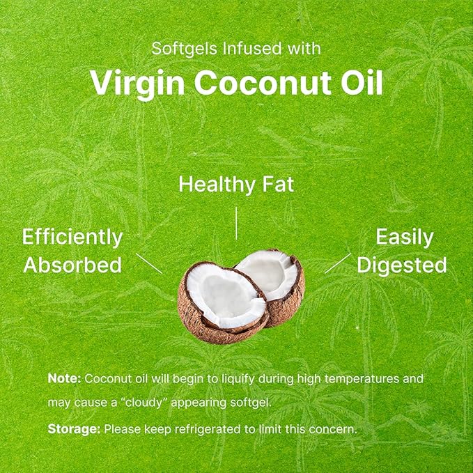 DEAL SUPPLEMENT Vitamin K2 (MK-7) 200mcg, 240 Virgin Coconut Oil Softgels | Premium Menaquinone-7 Form, Easily Absorbed Vitamin K Supplement – Bone, Joint, & Immune Support – Non-GMO