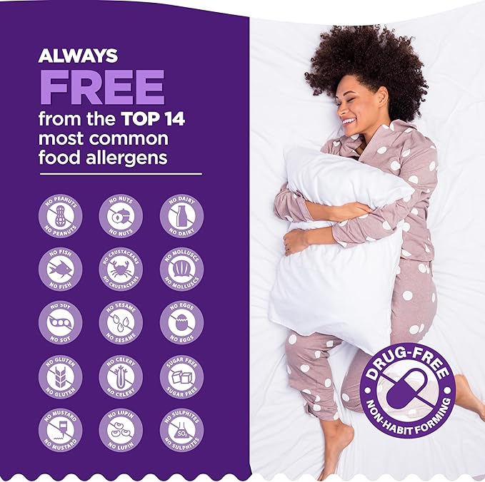 Nutramin Sleepy Time Gummy: The Vegan, Sugar-Free, Natural Melatonin 5mg for Longer Deeper Sleep - No Next-Day Grogginess, Non-Habit Forming Delicious & Drug-Free Allergy-Safe Herbal Sleep Gummies