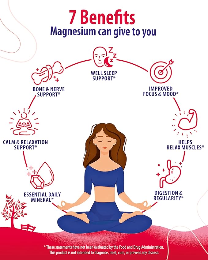 Magnesium Gummies for Kids & Adults - 500mg - Calm Magnesium Chews - Magnesium Citrate Chewable Supplement for Mood & Muscle Support