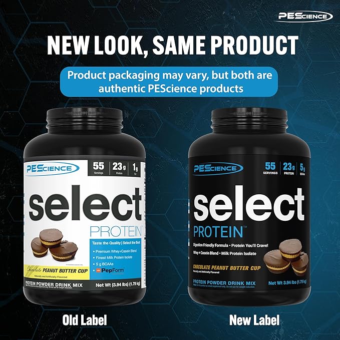 PEScience Select Protein Powder Drink Mix, 55 Serving, 3.94 lbs, Chocolate Peanut Butter Cup