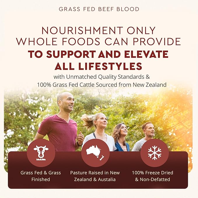 Ancestral Supplements Grass Fed Blood is Blood, Liver & Spleen Formula, 500mg, Grass Fed Beef Supplement, Red & White Blood Cell Formation, Immune and Heart Health Support, Non GMO, 180 Capsules