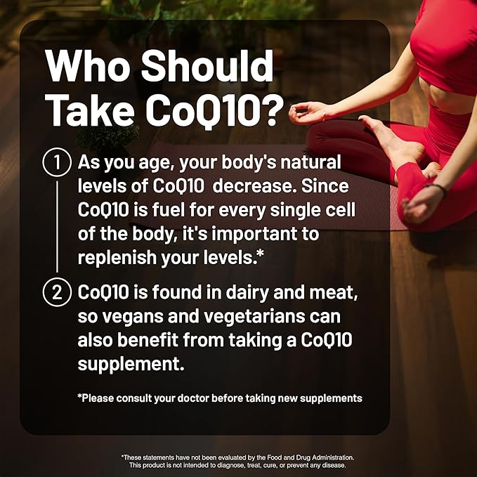 NatureWise CoQ10 100mg Softgels, High Absorption Coenzyme 10 with BioPerine Black Pepper - Antioxidant for Heart Health + Cellular Energy - Vegan, Non-GMO, Gluten-Free - 90 Count[3-Month Supply]