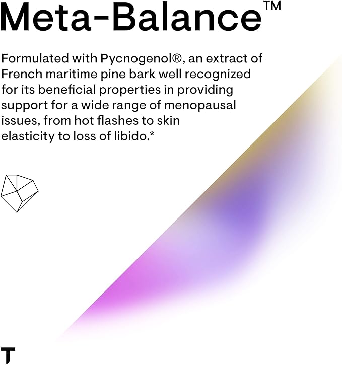 THORNE Meta-Balance - Nutritional Support for Women During Menopause - 60 Capsules