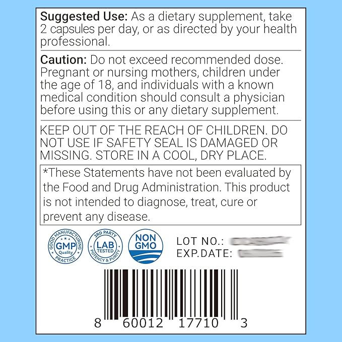 8-in-1 Ashwagandha Supplements with B12 B6 Magnesium Maca Zinc Folate, Cortisol Supplements for Women and Men Supports Stress Relief, Sleep, Energy, Focus(90 Capsules)