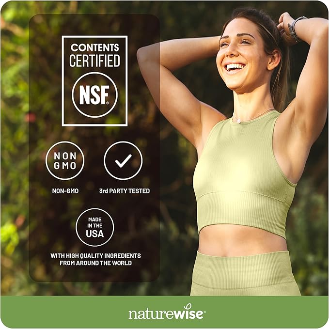 NatureWise Total Colon Care Fiber Cleanse with Herbal Laxatives, Prebiotics, & Digestive Enzymes for Healthy Elimination, Safe Digestion & Weight, Detox, & Gut Health [1 Month Supply - 60 Count]