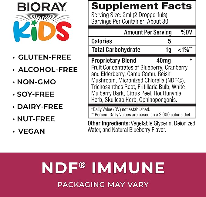 BIORAY NDF Immune 2 Fl Oz
