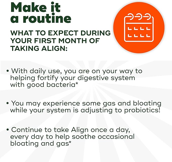 Align Probiotic, Probiotics for Women and Men, Daily Probiotic Supplement for Digestive Health*, #1 Recommended Probiotic by Doctors and Gastroenterologists‡, 63 Capsules