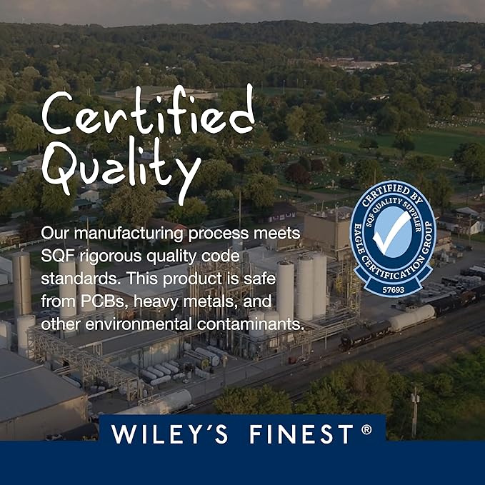 Wiley's Finest Vegan Omega-3 Gummies - Natural Sugar - Vegetarian DHA, ALA & SDA - Gluten Free - Watermelon Flavor, 60 Gummies