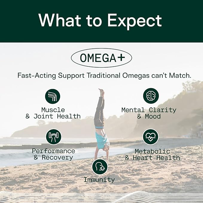 Adapt Naturals Omega 3 Fish Oil Supplement with Bioavailable Curcumin & Black Seed, 1500mg Fish Oil EPA DHA Omega 3 Fatty Acids to Support Joints, Muscles & Heart | Unflavored - 60 Days Supply
