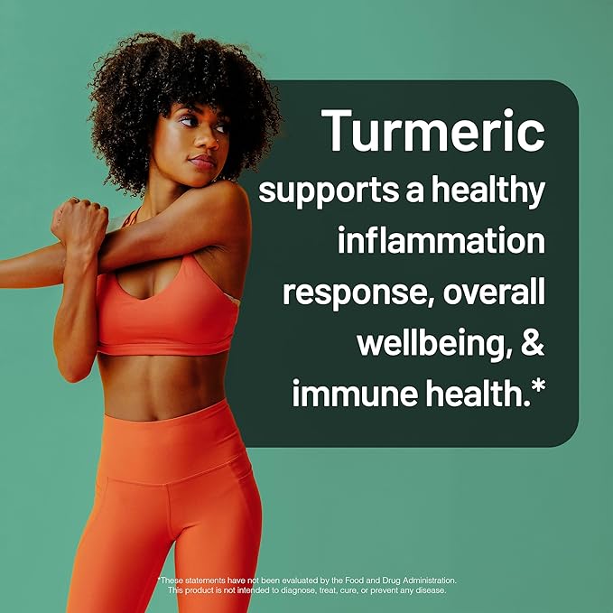 NatureWise Turmeric Curcumin 500mg with Black Pepper Softgels - Extra Strength, Enhanced Absorption - 95% Curcuminoids & BioPerine for Immune Support - Gluten-Free, Non-GMO - 180 Count[6-Month Supply]