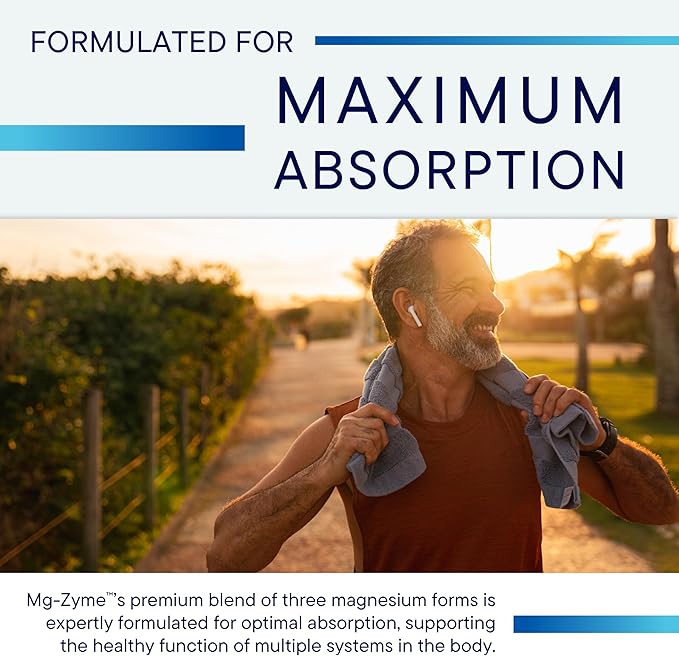 Biotics Research Mg-Zyme™ Triple Magnesium Complex 100 mg- Magnesium Glycinate, Gluconate, Aspartate Chelated Supplement, High Absorption, Support Sleep, Energy, Cardiovascular Health–100 Capsules