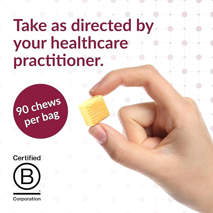 Bariatric Advantage Calcium Citrate Chewy Bites 500 mg - for Bariatric Surgery Patients - Vitamin D3 - Sugar-Free Chewable Calcium Supplement - Bariatric Calcium Chews - Lemon Flavor - 90 Count