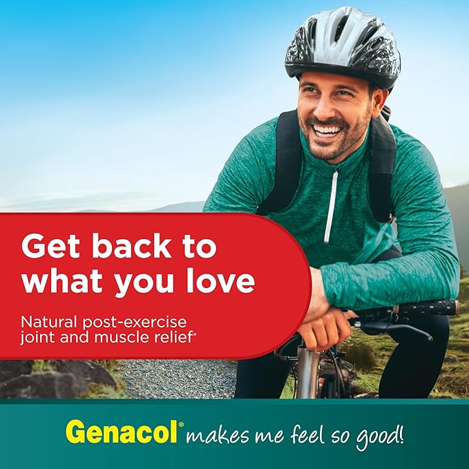 Genacol Fast Action Natural Formula with Curcumin, Boswellia & Black Sesame Oil | All-Natura | Non-GMO | 60 Fast Dissolving Softgels